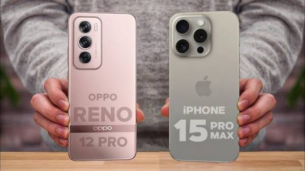 iPhone 15 OPPO Reno12 Pro 